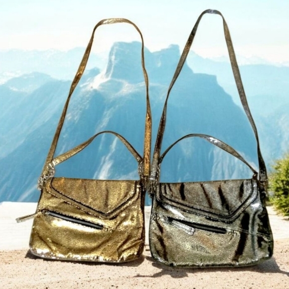 UK style French Crossbody bags gold silver silver bundle (2) pie bundle - Picture 3 of 16